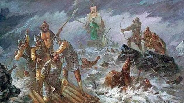 白衣渡江、洛水之誓